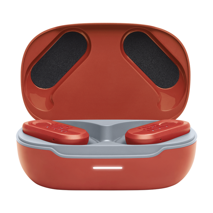 JBL Endurance Peak 3 - Coral - Dust and water proof True Wireless active earbuds - Detailshot 2 image number null